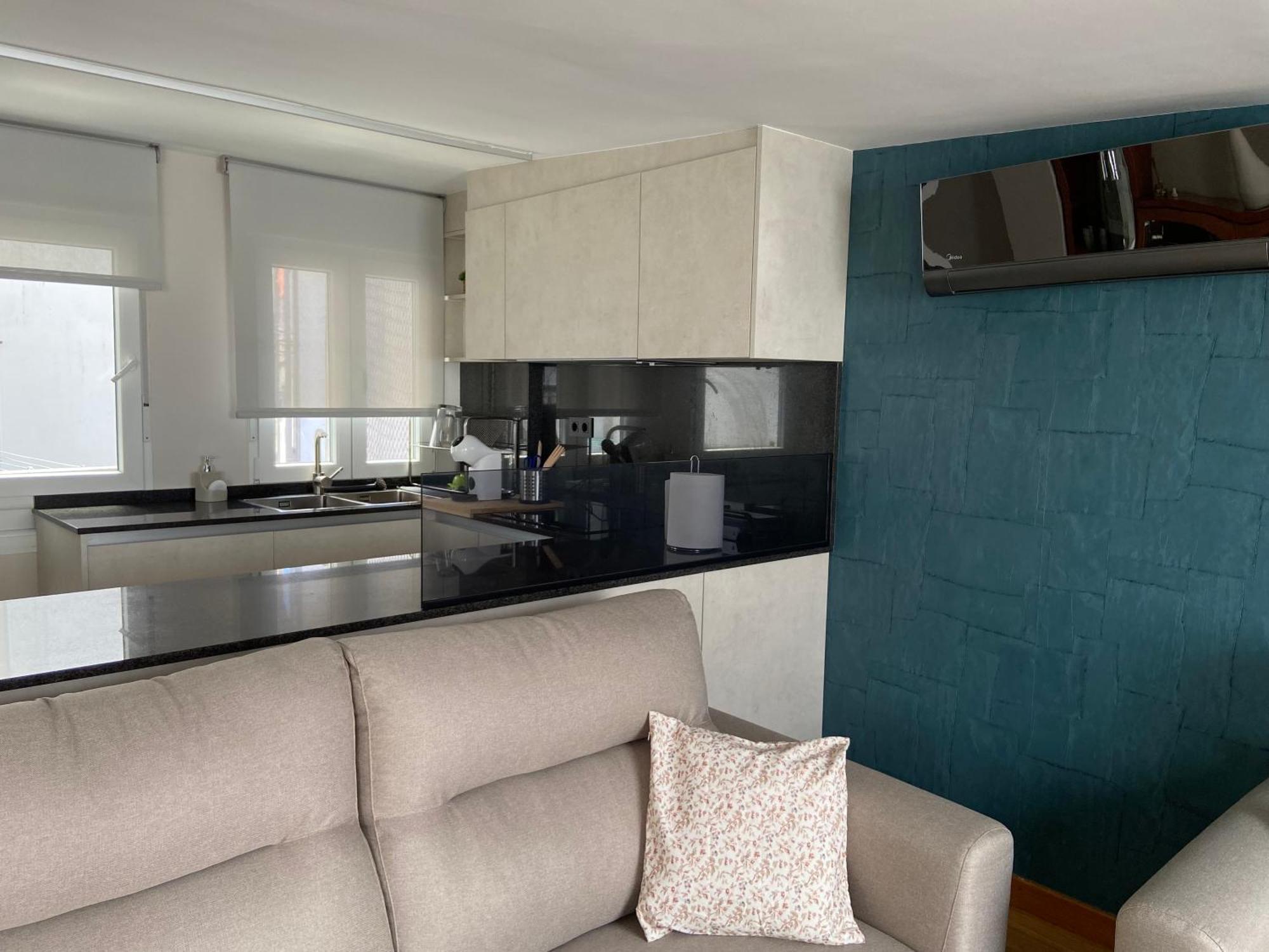 Atico 22 - Centrico, Aire Acondicionado Y Parking Lägenhet Vilagarcia de Arousa Exteriör bild